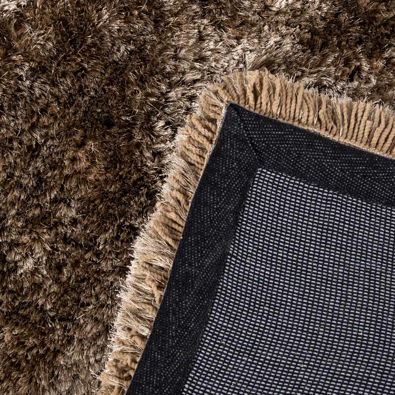 Rugs  -  Plush Taupe Rug - Multiple Sizes  - 