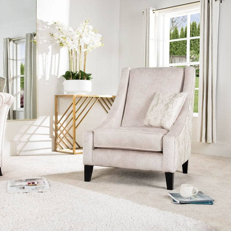 Furniture  -  Firenze Accent Chair - Taupe  -  60011969