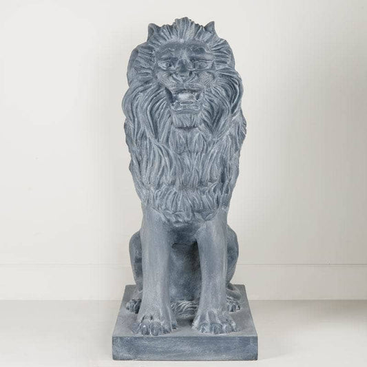 Gardening  -  Large Lion Statue - 95 x 58cm  -  60008764