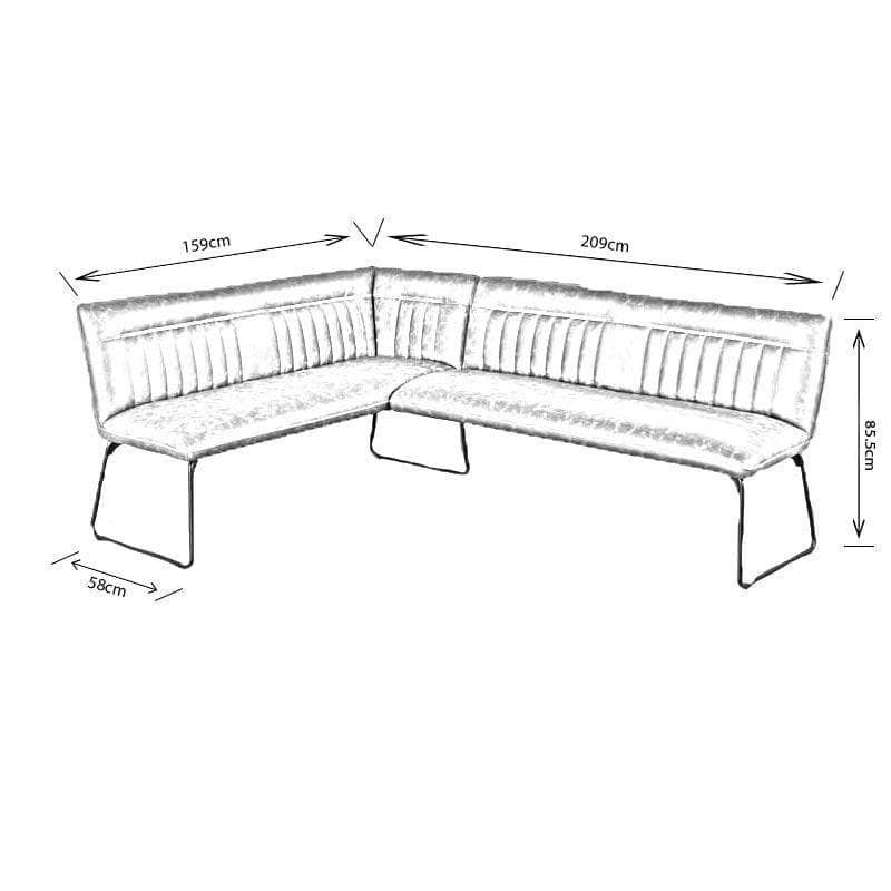 Furniture  -  Lincoln Corner Dining Set  - 