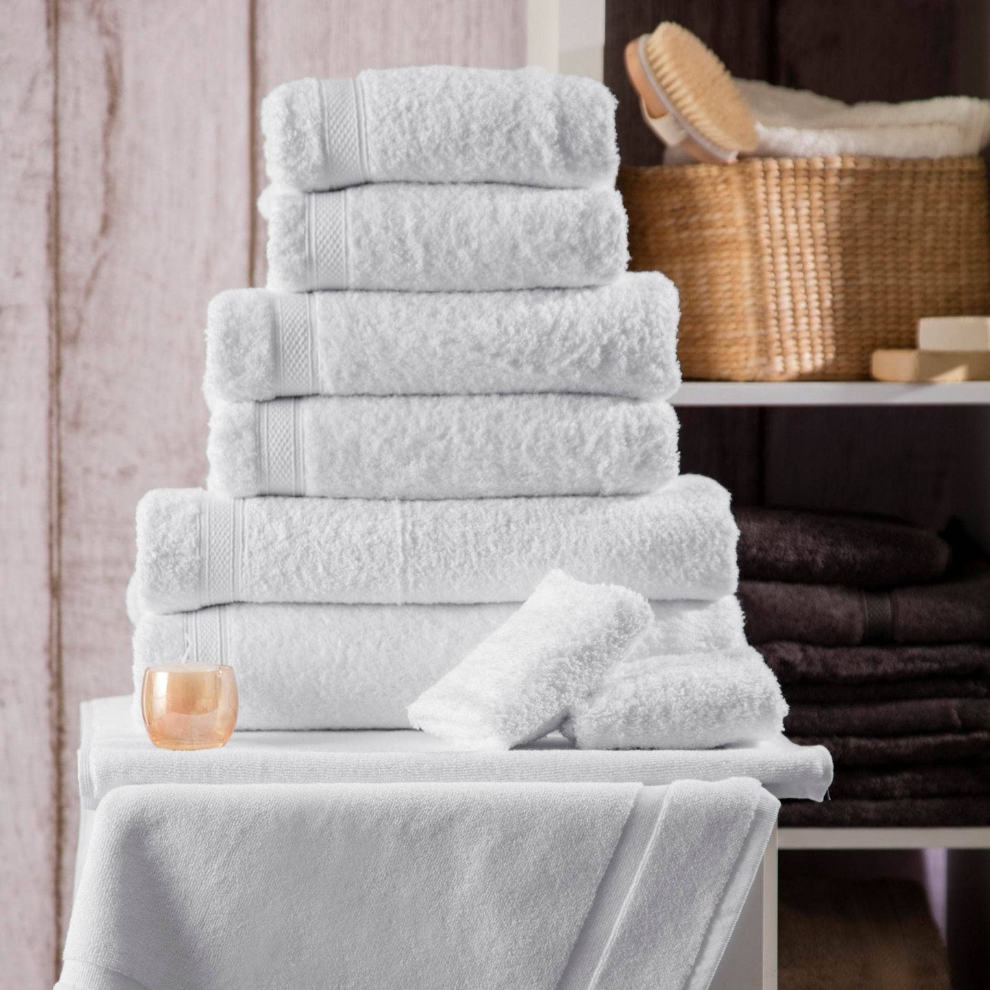 Homeware  -  Madison White Face Towel  -  60009996