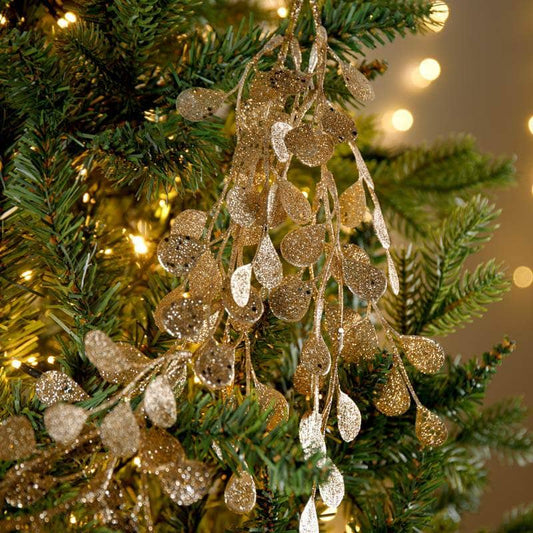 Christmas  -  Oyster Drop Tree Spray - 60cm  -  60000872