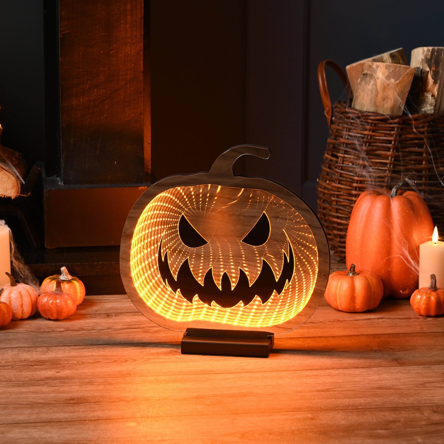 Homeware  -  Infinity Halloween Pumpkin - 30cm  -  60012172