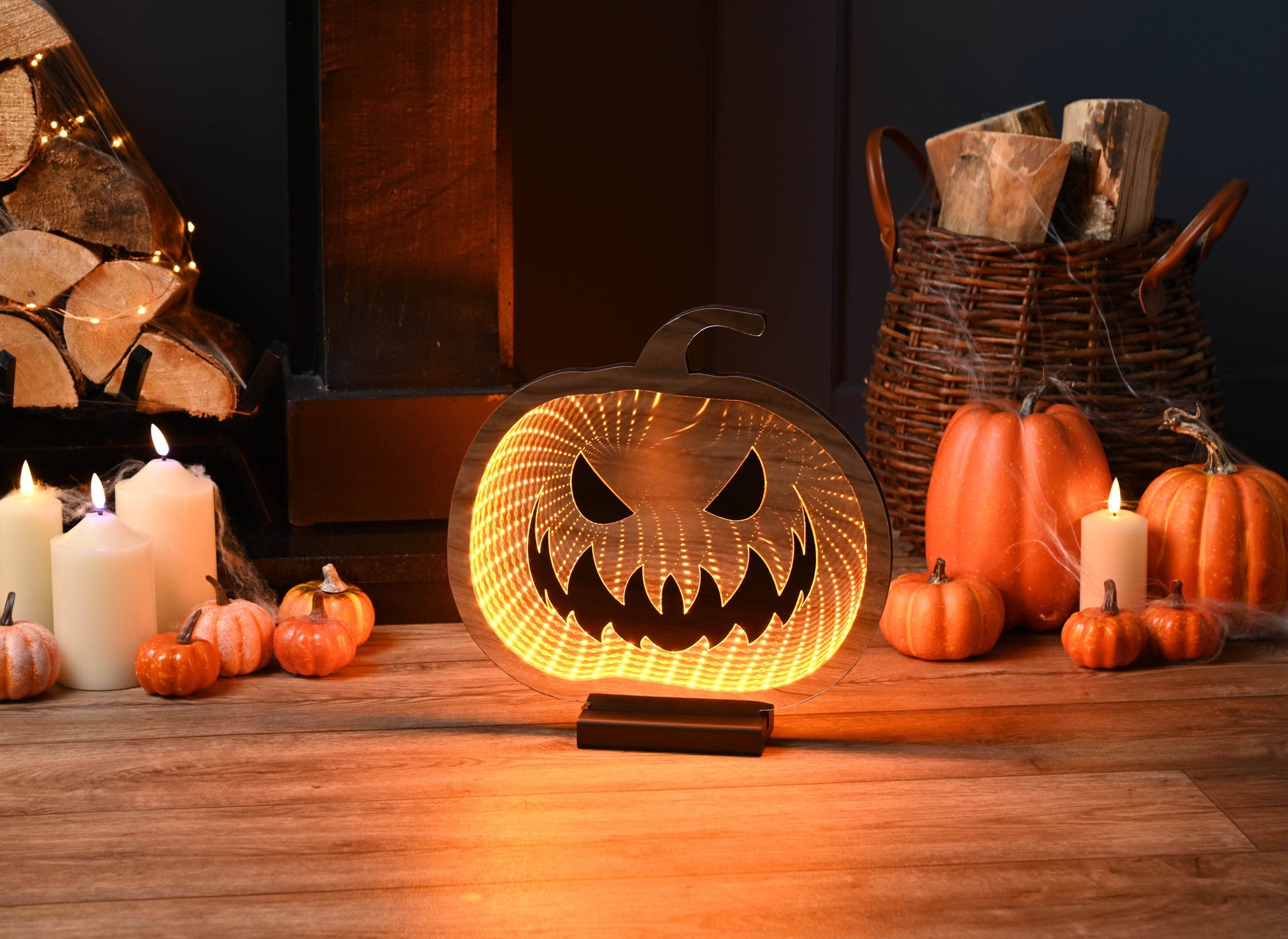 Homeware  -  Infinity Halloween Pumpkin - 30cm  -  60012172