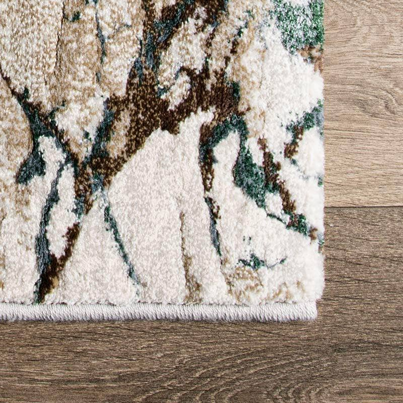 Rugs  -  Quartz Marble Green Rug - Multiple Sizes  - 