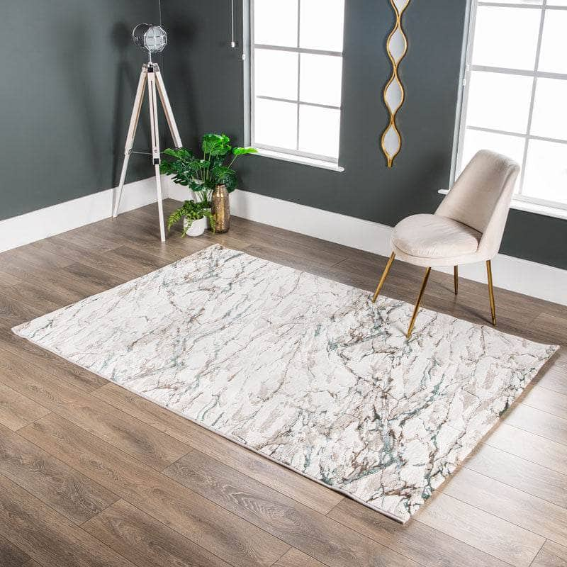 Rugs  -  Quartz Marble Green Rug - Multiple Sizes  - 