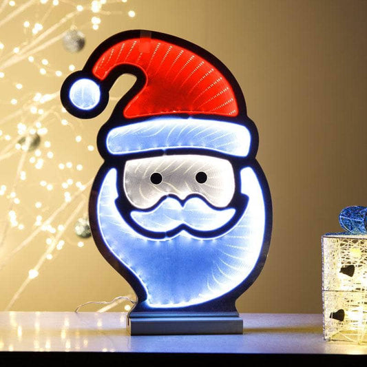 Christmas  -  Santa Face Infinity Light - 40cm  -  60008691