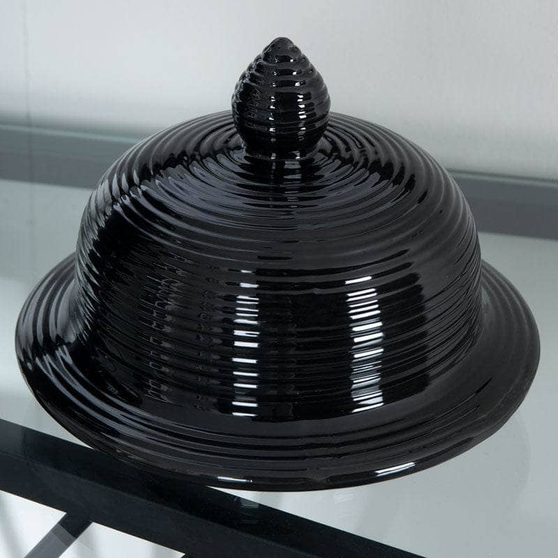  Homeware -  Temple Jar Black - 16"  -  60008115