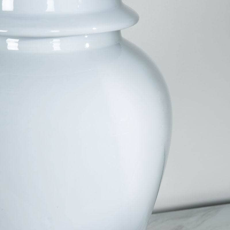 Homeware  -  Temple Jar White - 18"  -  60008112