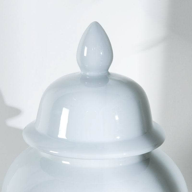 Homeware  -  Temple Jar White - 18"  -  60008112