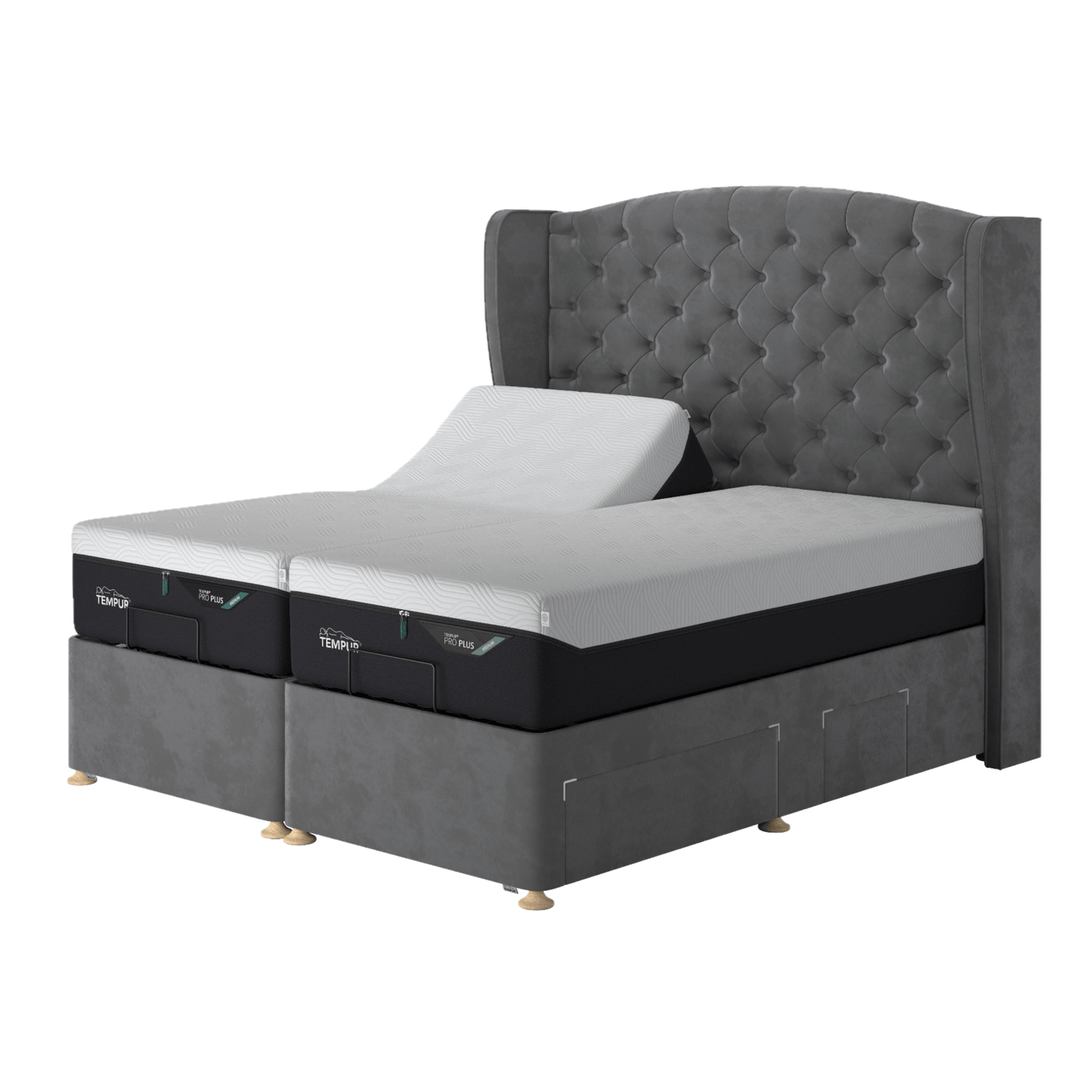 Furniture  -  Tempur® Suffolk Adjustable Divan Range  - 