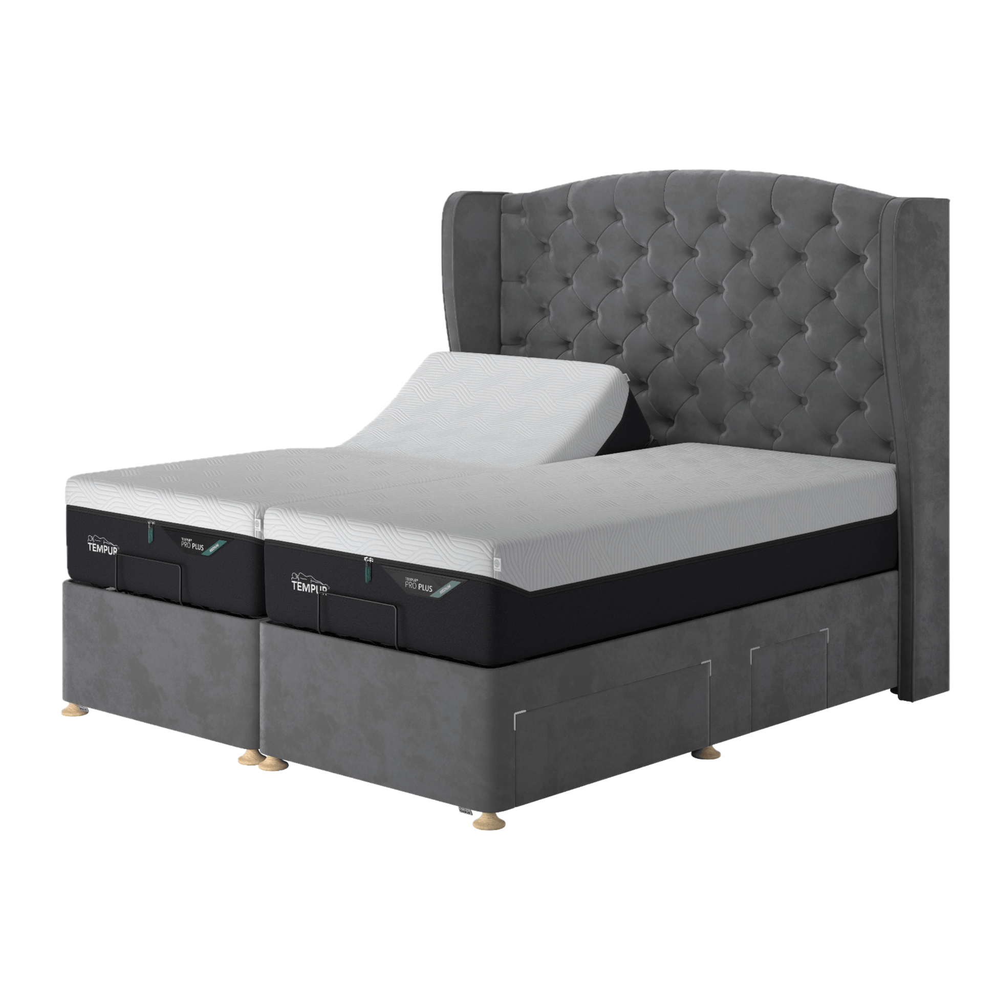 Furniture  -  Tempur® Suffolk Adjustable Divan Range  - 