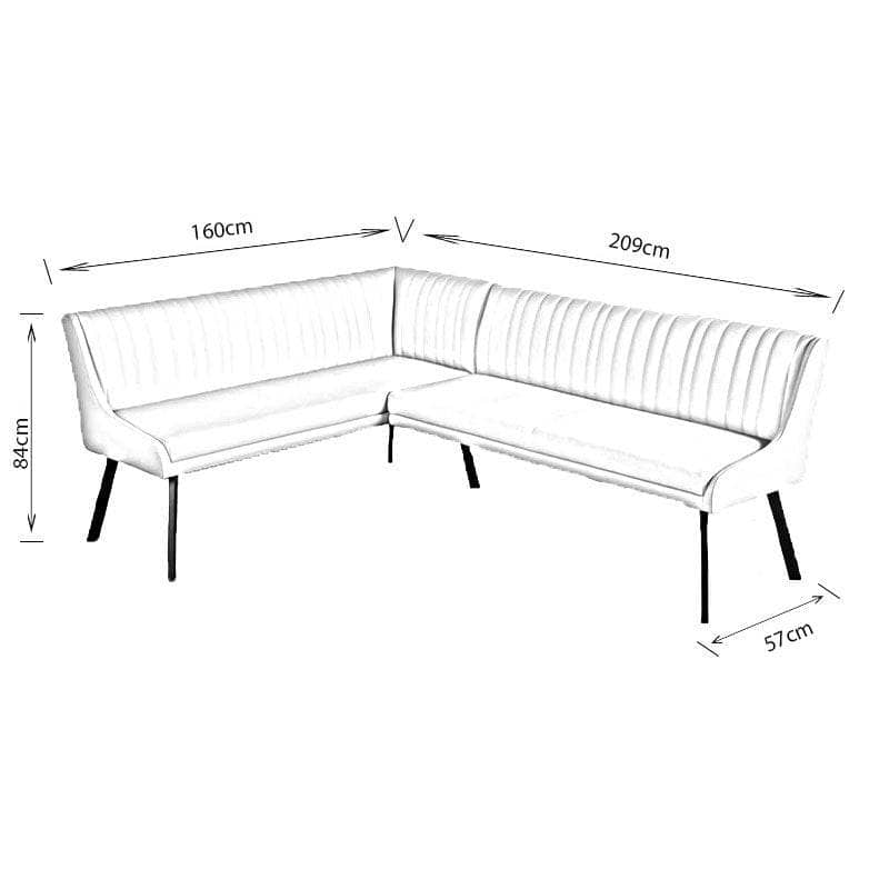 Furniture  -  Cuba Right Hand Facing Corner Dining Set  -  60005972