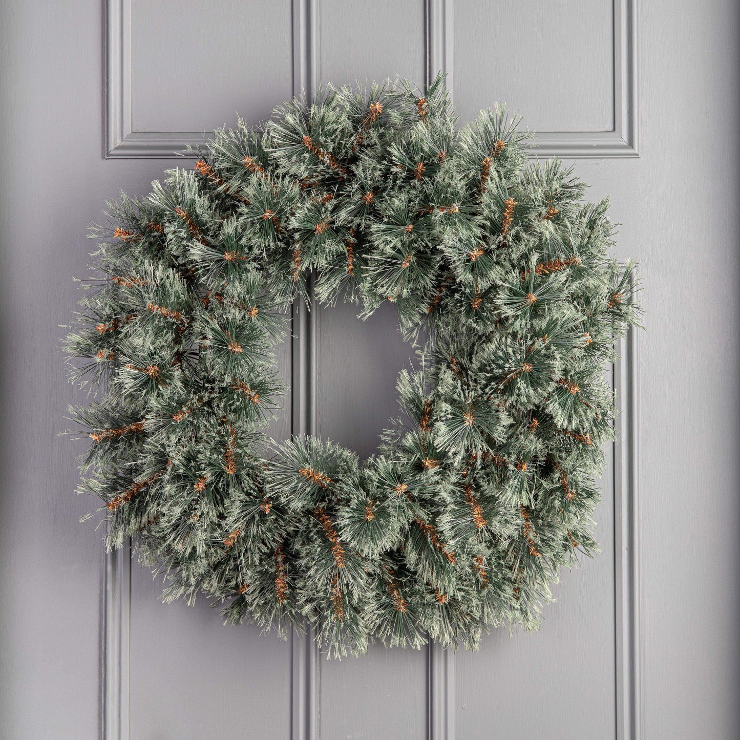 Christmas  -  Dark Green Cashmere Wreath - 63cm  -  60000649