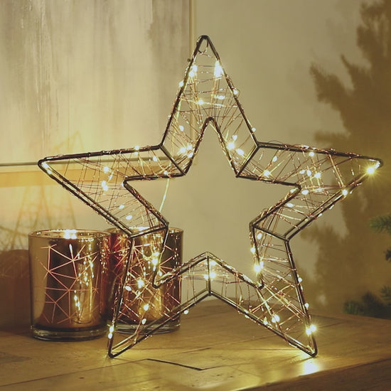 LED Star Motif - 38cm