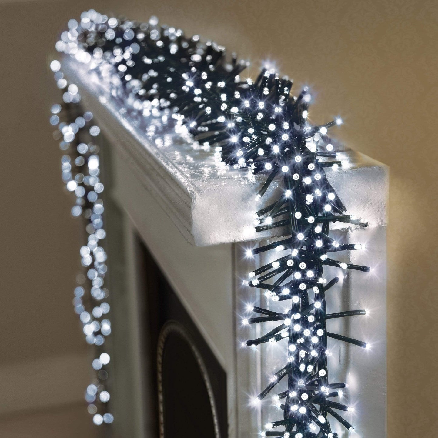 Christmas  -  1152 Cool White LED Compact Cluster Lights  -  60001108