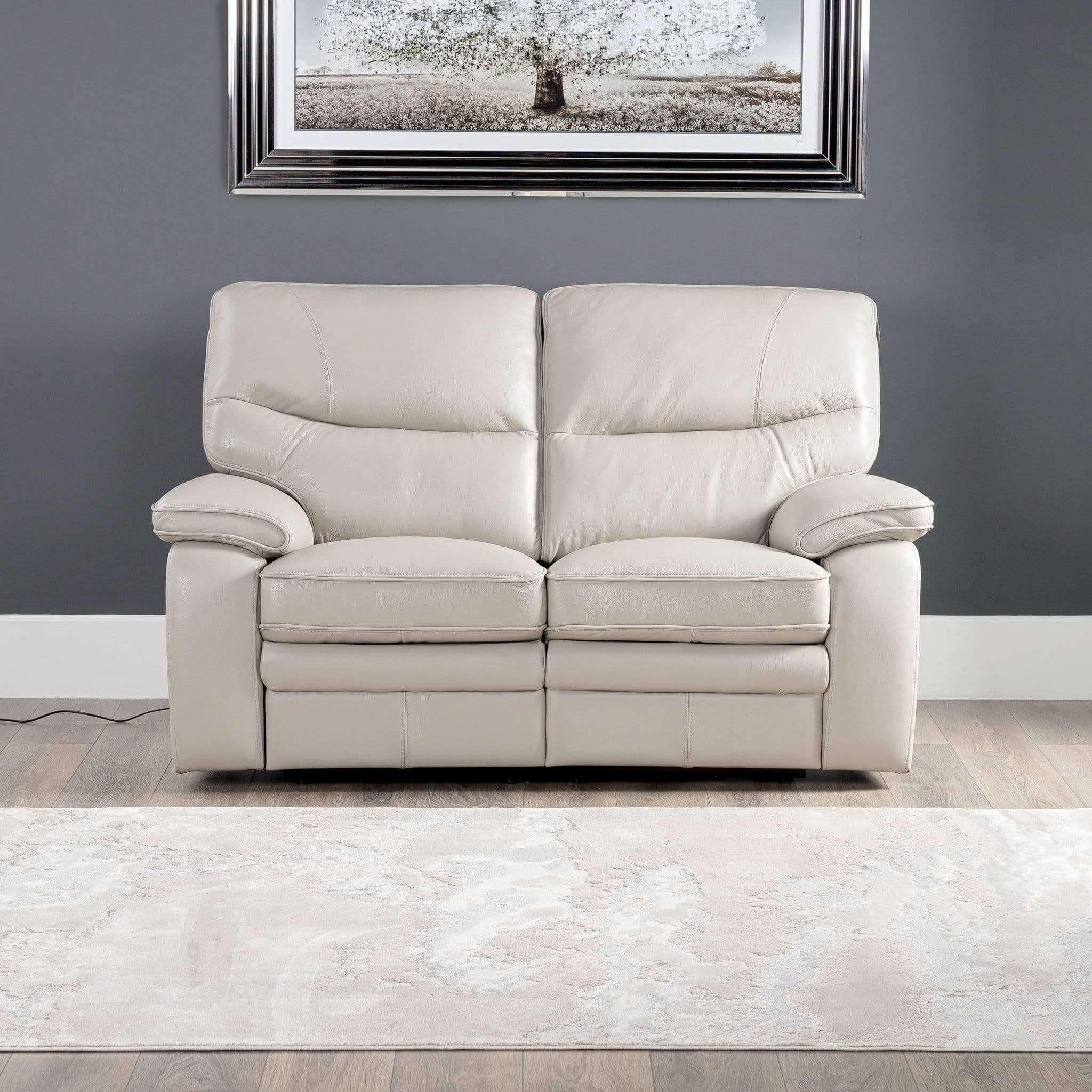 Napa reclining store sofa