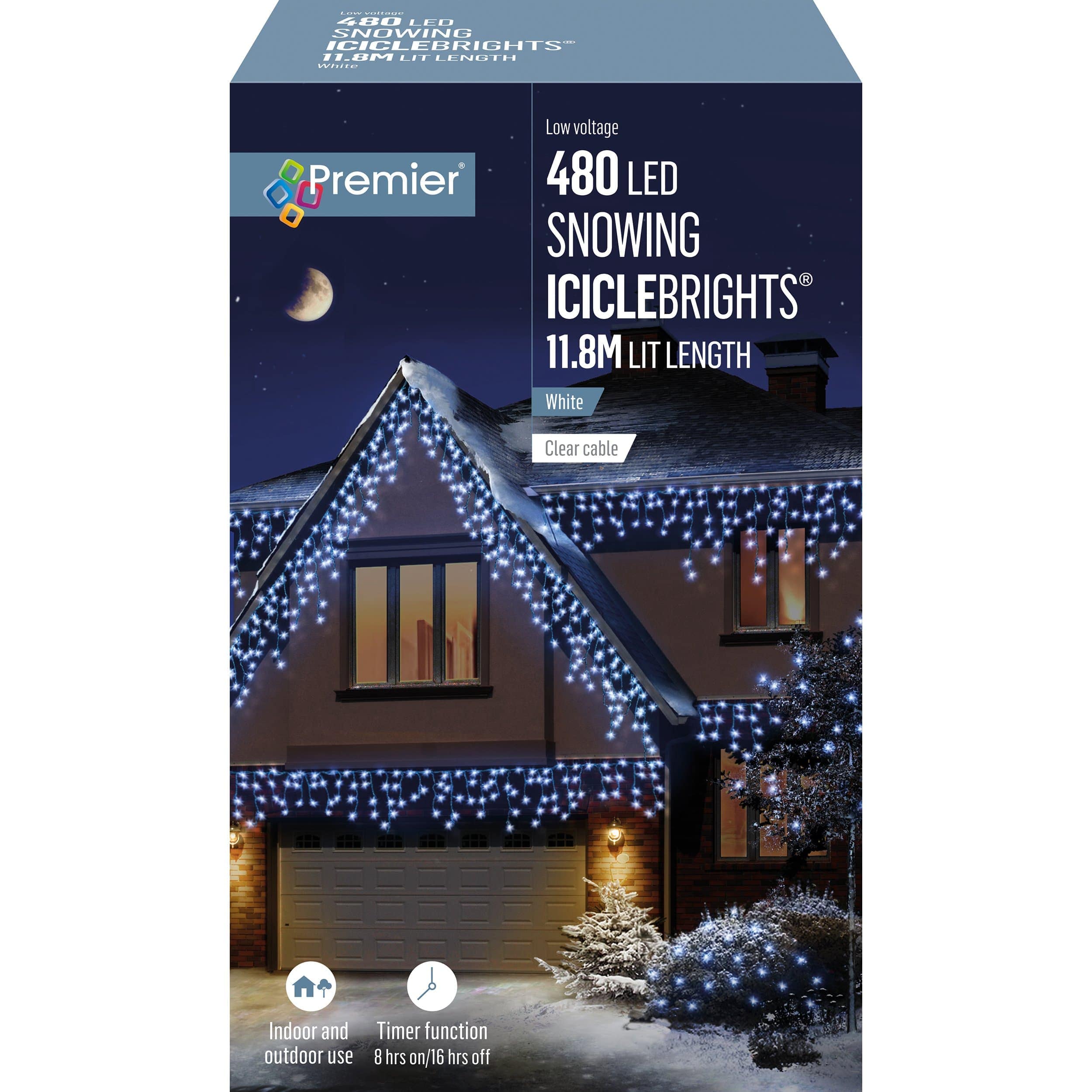 8m outdoor store icicle lights