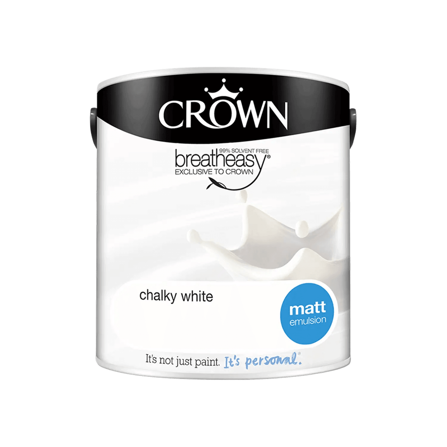 Paint  -  Crown Vinyl Matt Chalky White 2.5L  -  50147180