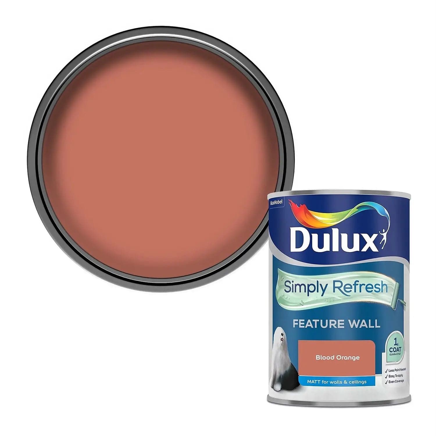 Paint  -  Du Refresh Fw 1.25L Blood Orange  -  50156127