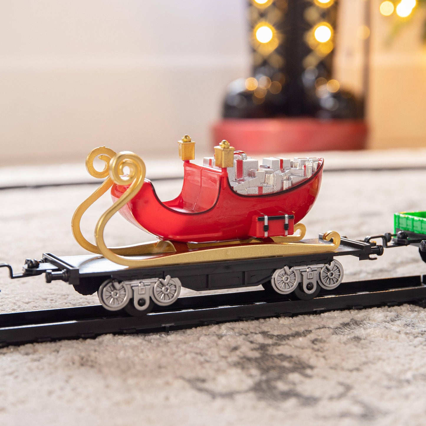 Christmas  -  Elf Train Set With Lights and Music  -  60004042