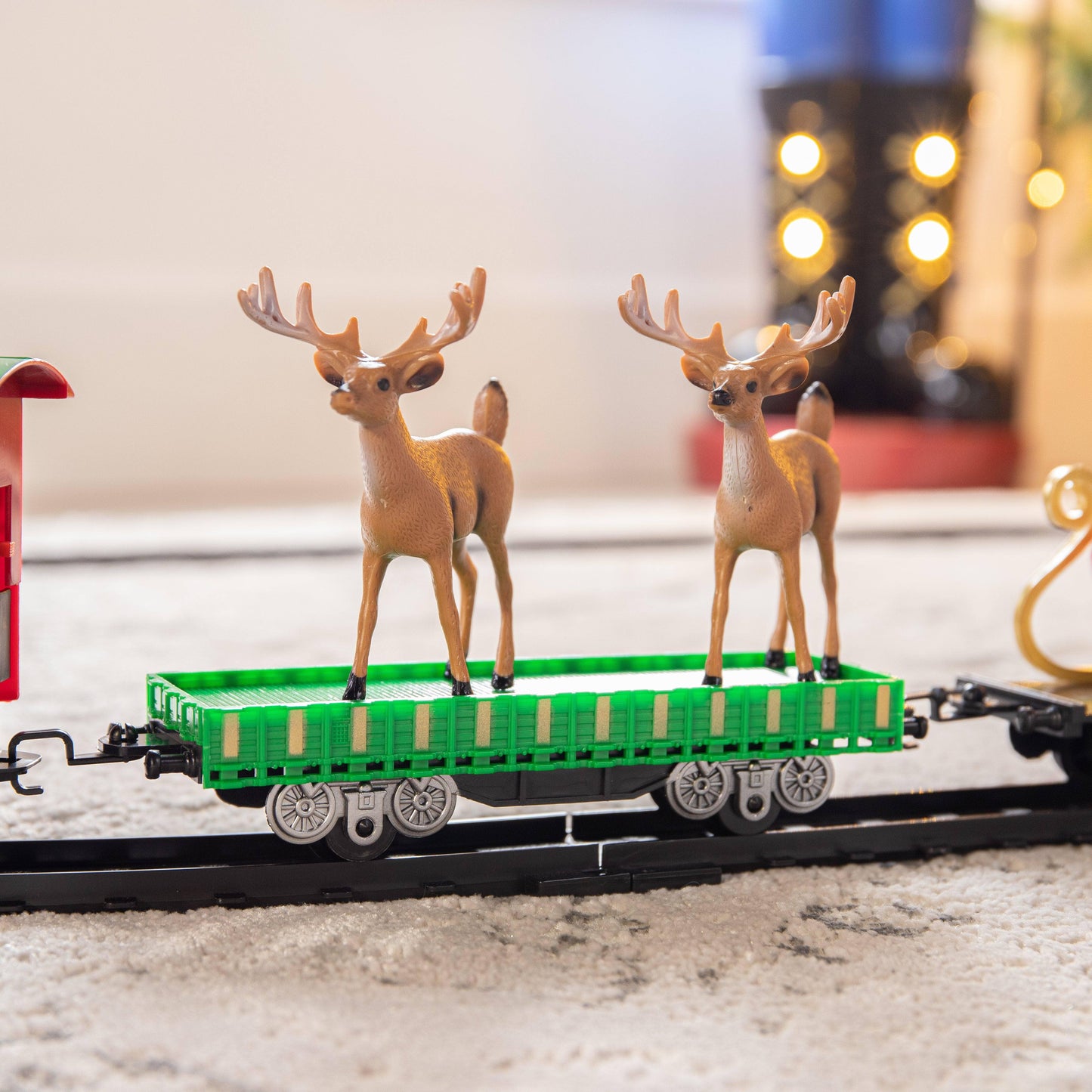 Christmas  -  Elf Train Set With Lights and Music  -  60004042