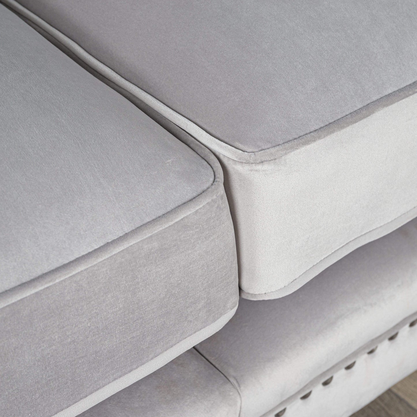 Furniture  -  Florence Grey 4 Seat Sofa  -  50155846