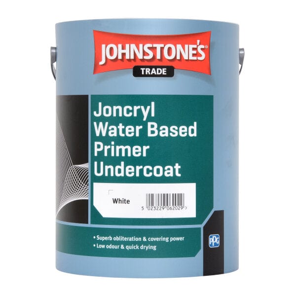 Paint  -  Johnstones Primer Undercoat White 5 Litre  -  00480918