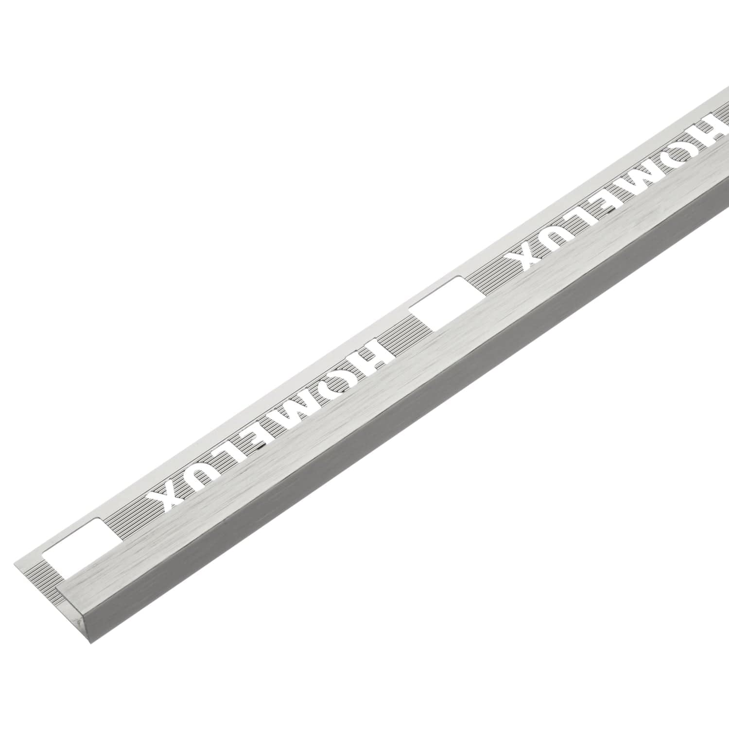 Metal Square Edge Tile Trim 12.5mm Stainless Steel | Taskers Online ...