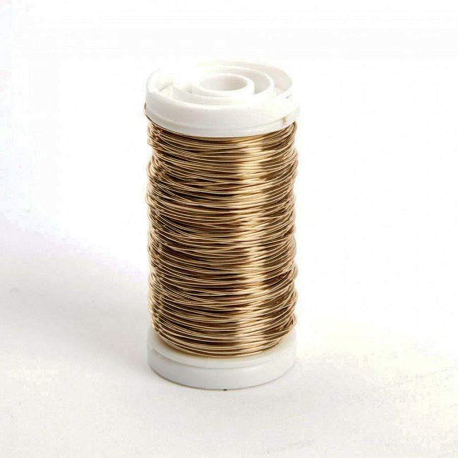 Gardening  -  Oasis Gold Metal 50M Wire  -  50088052