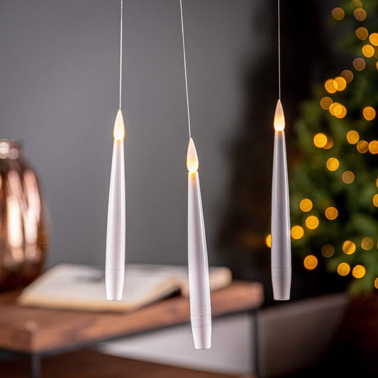 Christmas  -  Remote Controlled Floating Candles - Set of 10  -  60001072