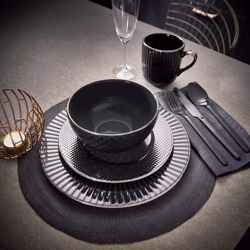 Kitchenware  -  Tower Empire Black 16 Piece Dinner Set  -  50153465